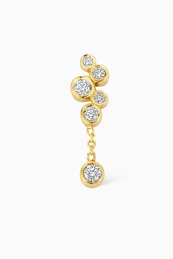 Kaia Diamond Single Earring in 14kt Gold