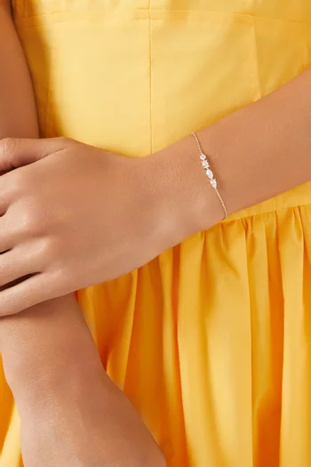 Ana Four Diamonds Bracelet in 14kt Gold