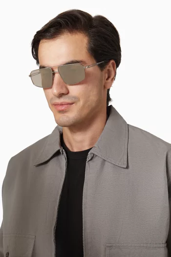 Pilot Sunglasses in Metal