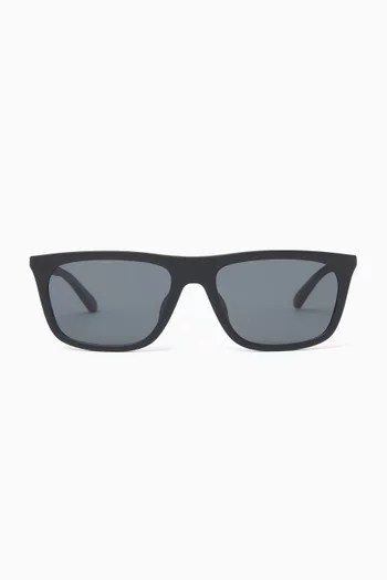 D-frame Sunglasses