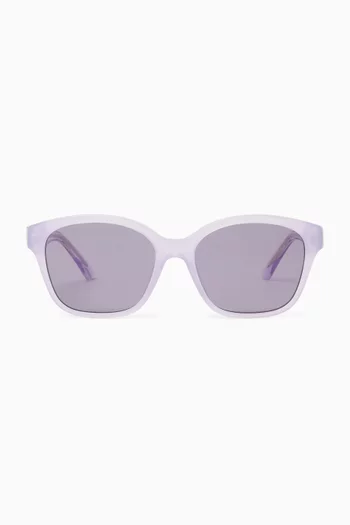 Cat-eye Sunglasses in Acetate