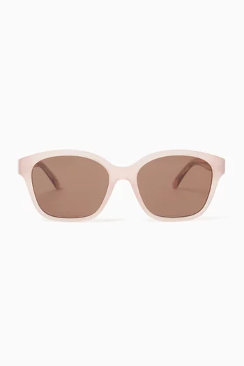 Cat-eye Sunglasses in Acetate