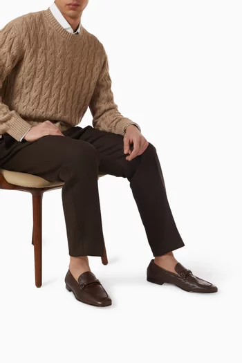Loafers in Leather