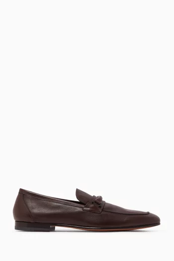 Loafers in Leather