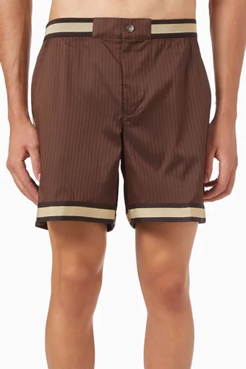 Longer Italian Baller Swim Shorts