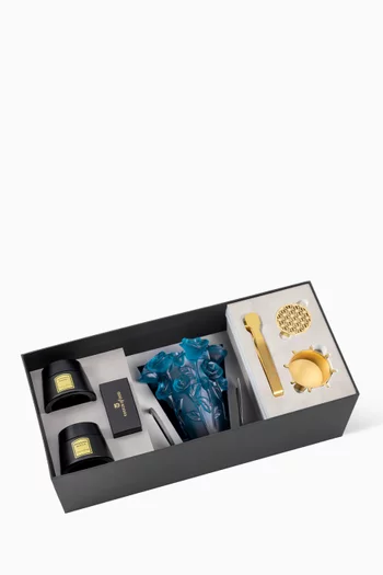 5-piece Lake Blue Antique Burner Gift Set