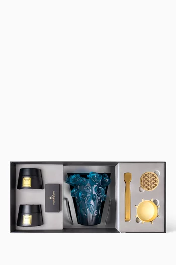 5-piece Lake Blue Antique Burner Gift Set