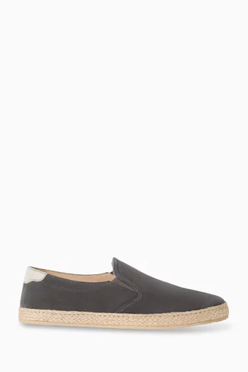 Slip-on Sandals in Suede