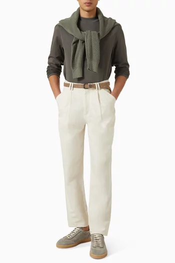 Interlock T-shirt in Cotton