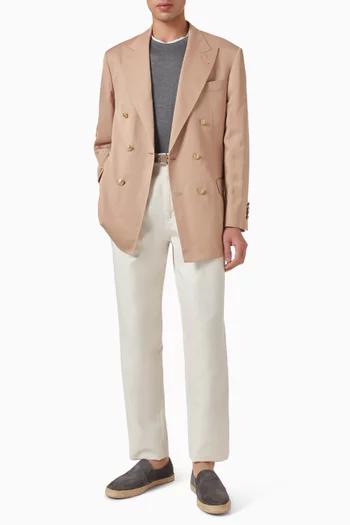 Double-breasted Tailored Blazer