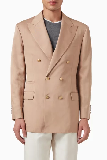 Double-breasted Tailored Blazer