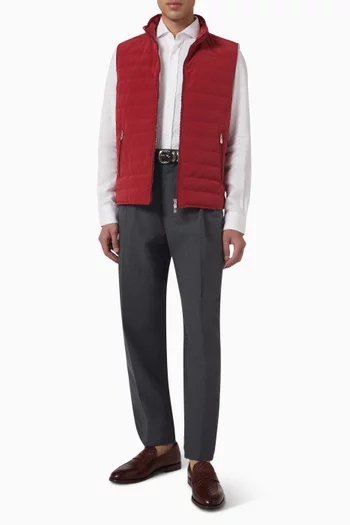 Pleated Pants
