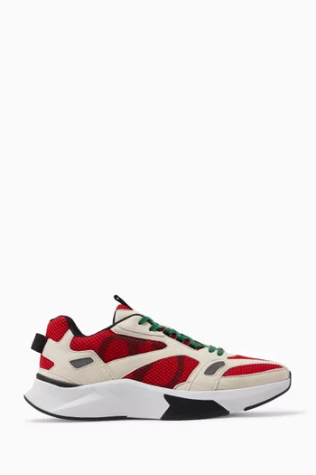 Demivee Sneakers in Mesh & Suede