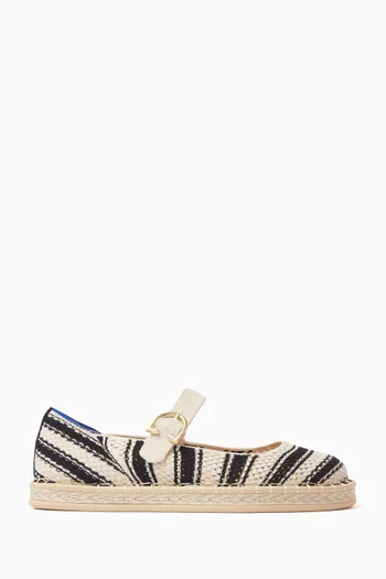 The Espadrille Mary Jane Flats