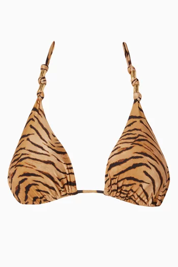 x Rosie Huntington-Whiteley Paula Triangle Bikini Top