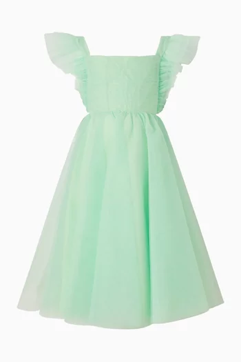 Ruffle Dress in Tulle