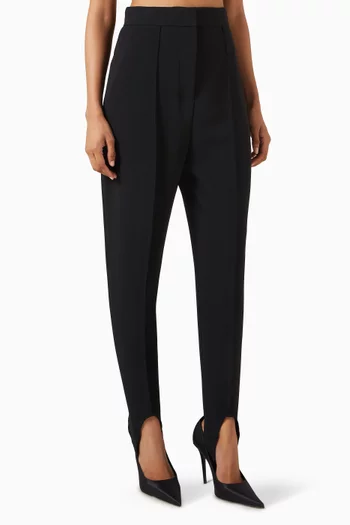 High-waist Stirrup Leggings in Jersey