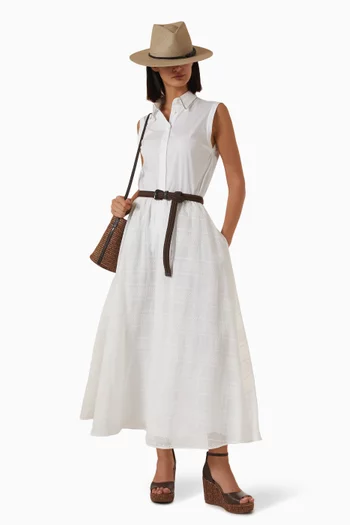 Broderie Anglaise Maxi Skirt