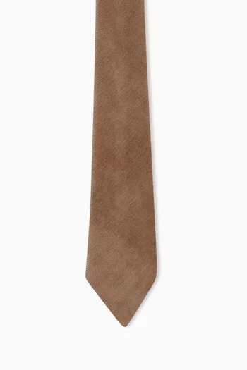Fluid Corduroy Tie