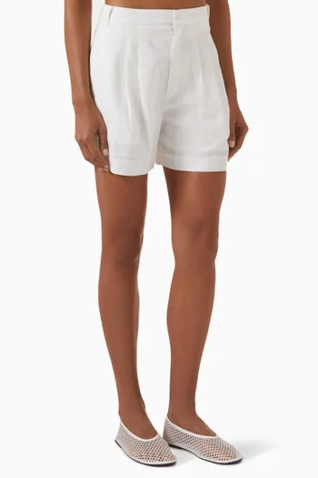 Chappel Tailored Shorts in Lyocell & Linen