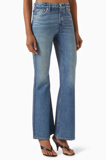 Miramar Dahlia Flared Jeans in Jersey