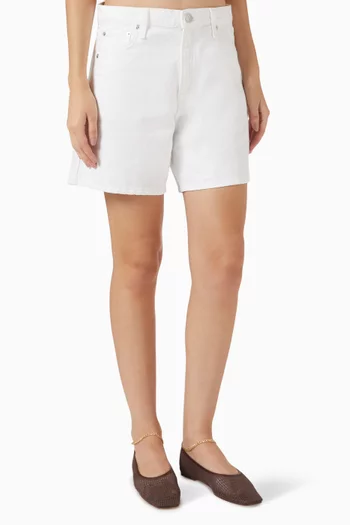 Kaia Shorts in Lightweight Rigid Denim