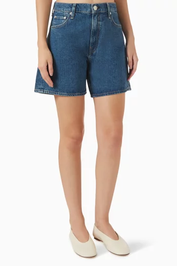 Kaia Shorts in Lightweight Rigid Denim