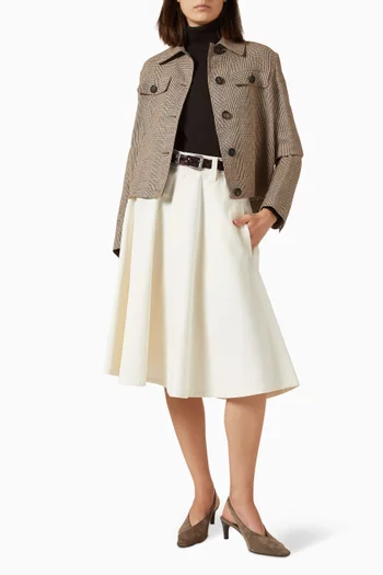 Midi Skirt in Denim