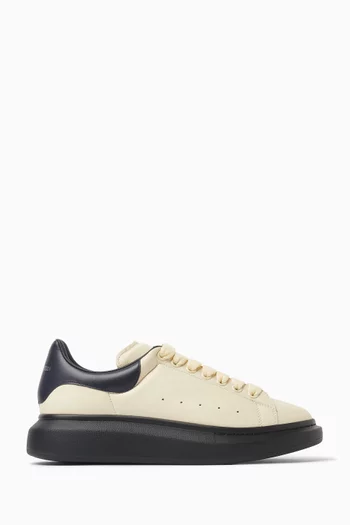 Oversized Sneakers in Calf Leather