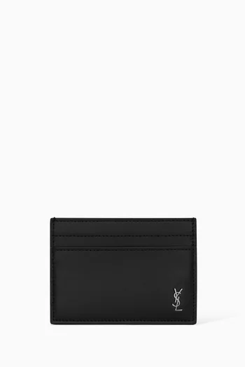 Tiny Cassandre Card Case in Matte Leather