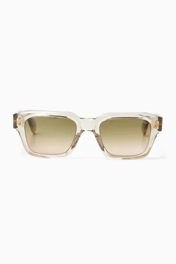 1432 Square Sunglasses in Acetate