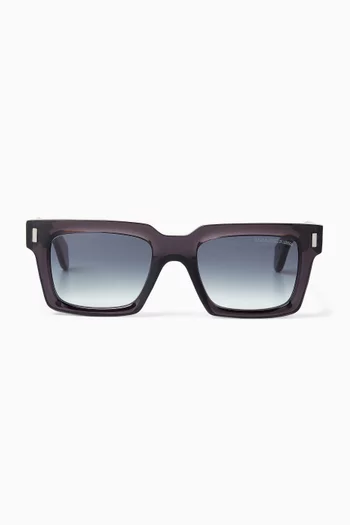 9386 Square Sunglasses in Acetate