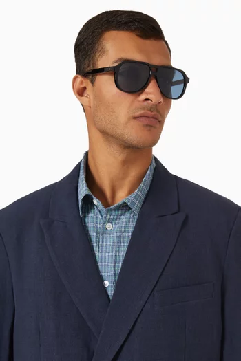 9782 Aviator Sunglasses in Acetate