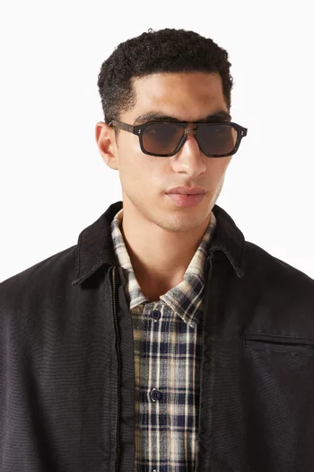 GR15 Aviator Sunglasses in Acetate