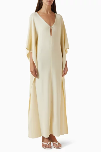 Janna V-neck Maxi Kaftan