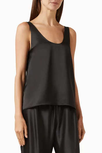 Romy Slip Top in Satin