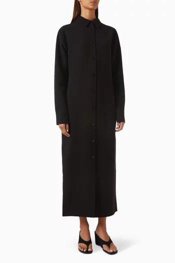 Nile Maxi Dress in Crepe