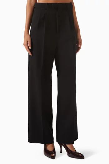 Bella Tailored Pants in Crepe
