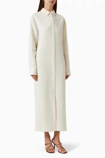 Nile Maxi Dress in Crepe