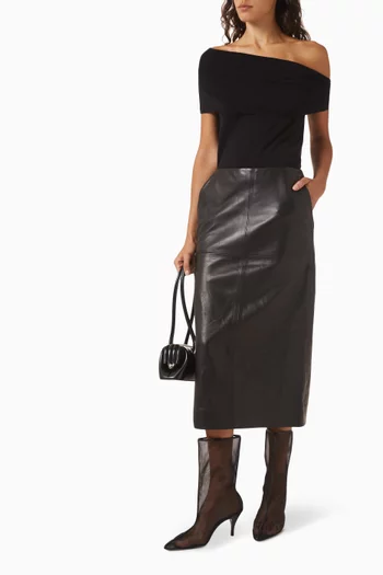 Poppy Top in Wool-silk