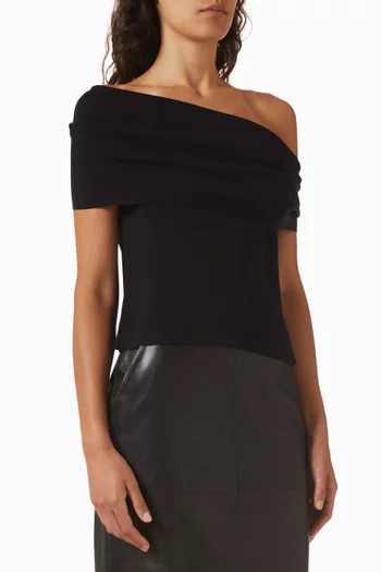 Poppy Top in Wool-silk