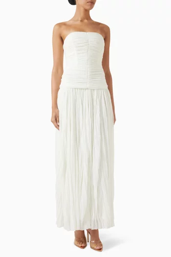 Danielle  Bustier Gown in Crinkle Jersey