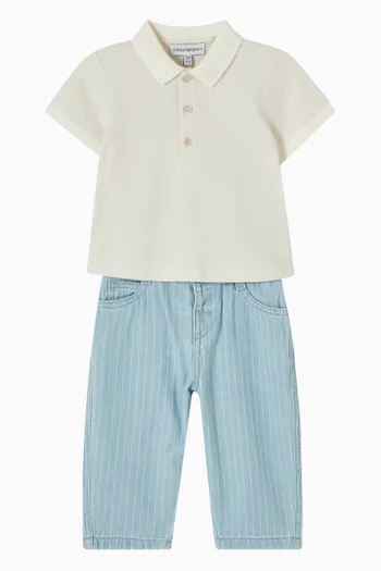 Polo Shirt in Cotton
