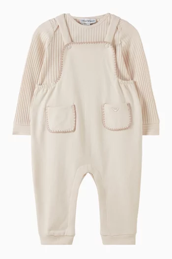 Bodysuit & Overalls Set