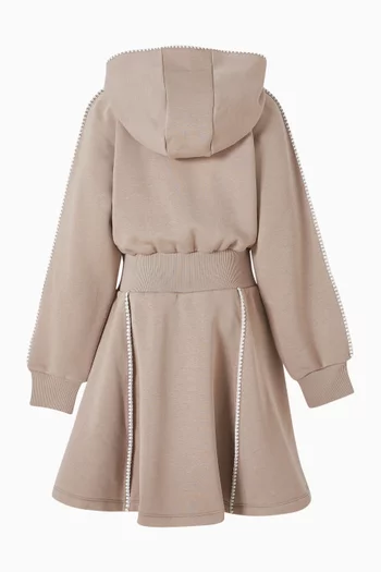 Hooded Sweatshirt Dress