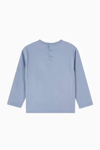 Printed Penguin T-shirt in Cotton