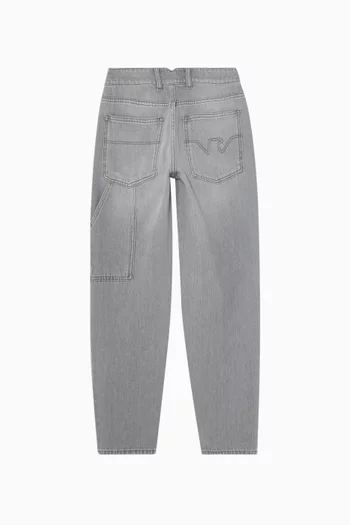 Five-Pocket Jeans in Denim