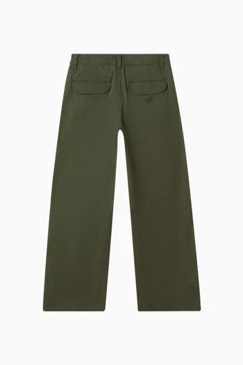Straight-leg Jeans in Denim Twill