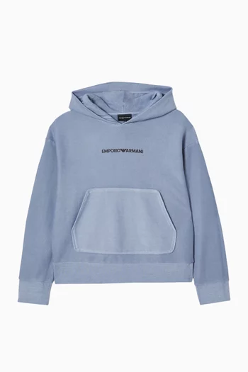 Logo Hoodie in Cotton