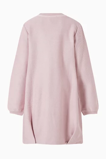 Logo Dress in Cotton Jersey